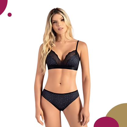 Set lenceria  ™ | Bralette lunares