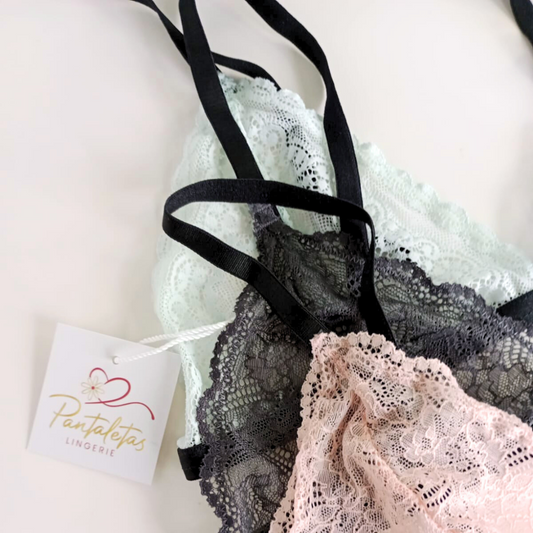 Set PureLace Bralette ™ | bra y panty