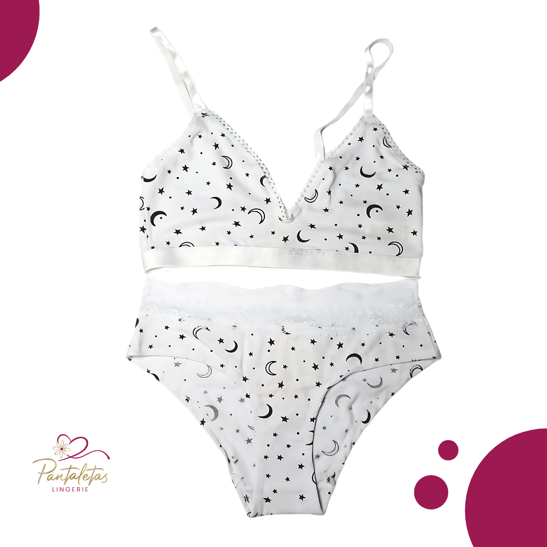 Set Luna ™ | Bra y Panty algodón