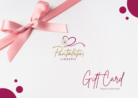 Tarjeta de Regalo Pantaletas Lingerie